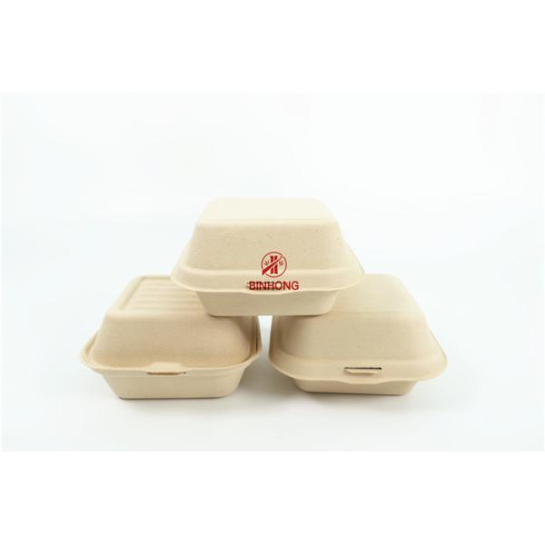 Recycle Take To Go Sugarcane Bagasse Biodegradable Take Away Box Disposable