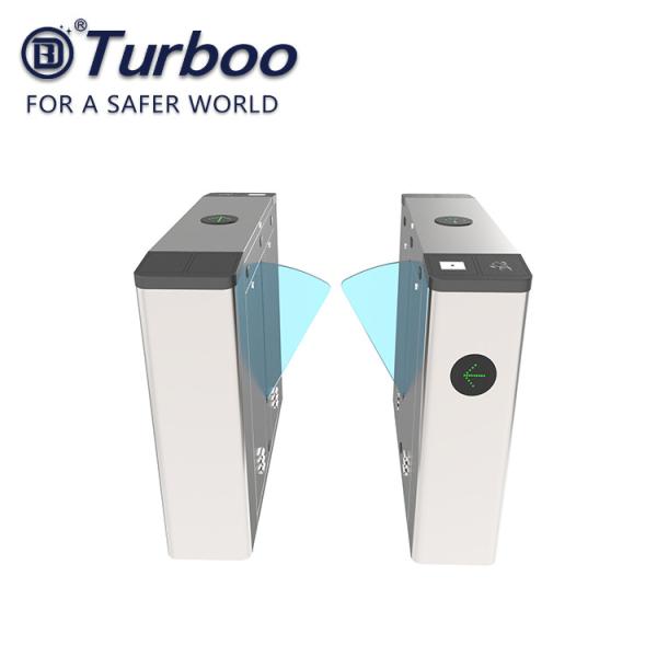 Smart Speed Automatic Systems Turnstiles , Flap Barrier Gate Pedestrian Control