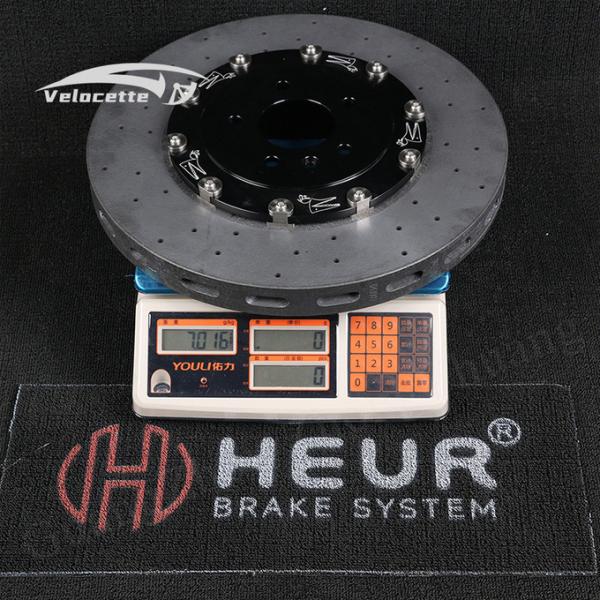 HEUR Audi carbon ceramic brake discs For Customize A6(C5/4Y8) 1.8L 390*36mm front wheel