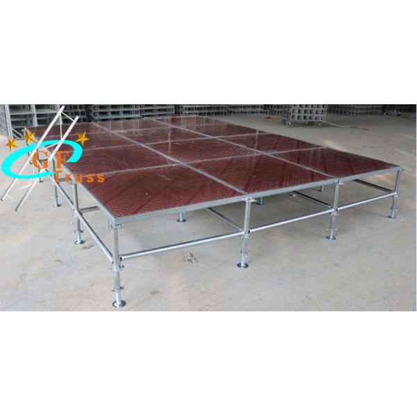 Platform 6061-T6 Aluminum Truss Stage Movable Scaffolding