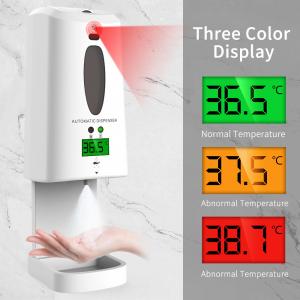 China Touchless Foam Spray Hand Hygiene Automatic Sensor Hand Cleaner Soap Dispenser Wall Mounted wholesale