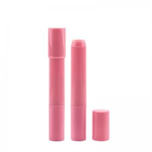 China Plastic Empty Abs Body Slim Lip Balm Tubes 5ml Volume wholesale