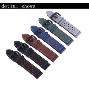 Buy cheap Watchband Samsung gear S3 Ticwatch Huawei Watch moto360 Genuine Leather Watch from wholesalers