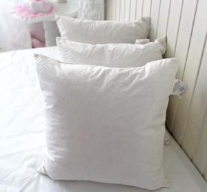 China Cotton Wholesale Washable Duck Feather Cushion Inserts for Decorative Sofa Cushions wholesale
