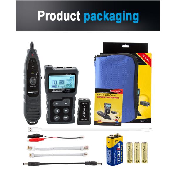 High Quality LCD Backlight Cable Continuity Tester Anti-interference Network Tools Multi Function Line Finder Digital Multimeter