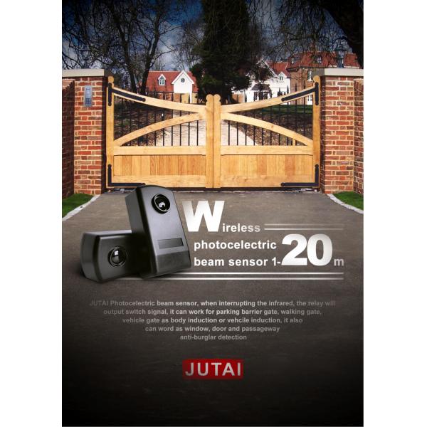 BP-20 Wireless Infrared Photocell Sensor Alkaline Battery 1.5 Years Life 20 Meters Range