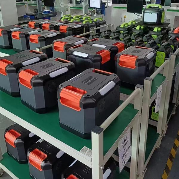 Outdoor Camping 1200W 500w Solar Generator Solar Charging Portable Power Station