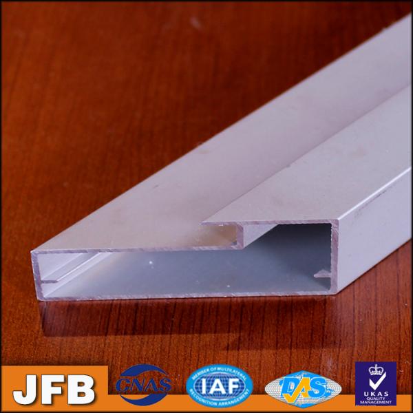 China Aluminum extruded profile aluminium frame aluminium kitchen cabinet door profile