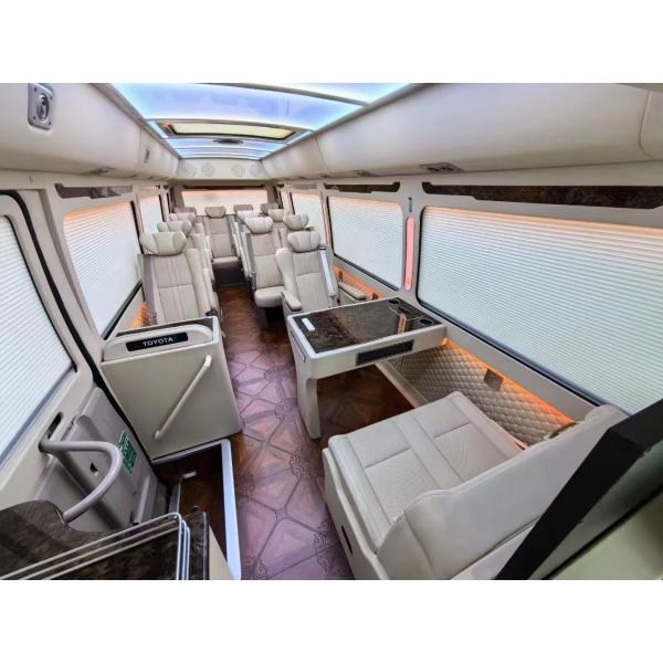 Toyota Coaster 16-Seater Tourist Bus Business Reception Bus Gasoline 4×2 Manual Transmission