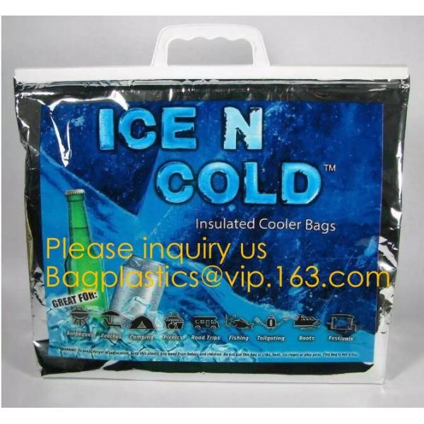Manufacturer customized portable student instant bag aluminum foil thermal insulation small round food delivery cooler b