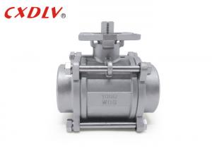 China 1000WOG Screwed End Female Threaded Ball Valve 1  3 Piece Industrial Valve wholesale
