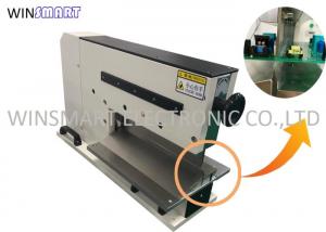 China 200mm 600mm Linear Blade PCB Board Cutter Machine Foot Pedal Control on sale