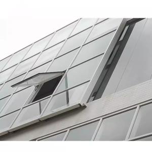 Aluminum Frame Double Glass Curtain Wall Building Facade Panels