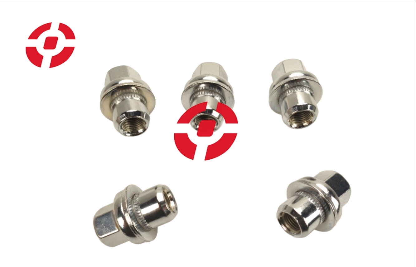 China OE RRD500510 Wheel Lug Nut M14x1.5 Thread In Silver Color For Land Rover Range Rover wholesale