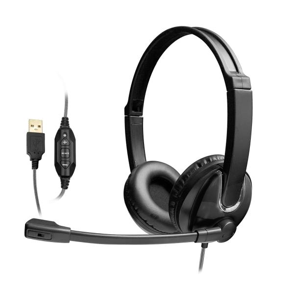 Quality Business USB Plug Noise Cancelling Headphones Wired Gaming Headset for sale