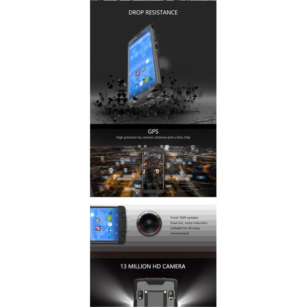 Octa-Core 2.0GHz 4G LTE Wireless Android Barcode Scanner Phone PDA Handheld Data Terminal for Logistics and Express