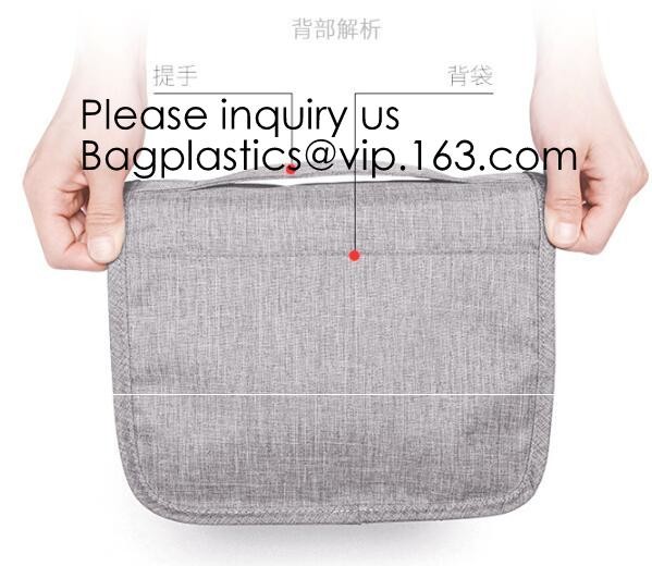Customized Women/Men Organizer Toiletry Storage Travel Makeup Bag Blank Canvas Cosmetic Bag, bagease, bagplastics