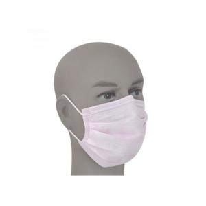 Non Woven Disposable Face Mask 3 Ply 4 Folder With Splash Repellent Barrier