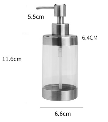 Commercial Bathroom Soap Holder 350ml Washroom Soap Holder Convenient To Use