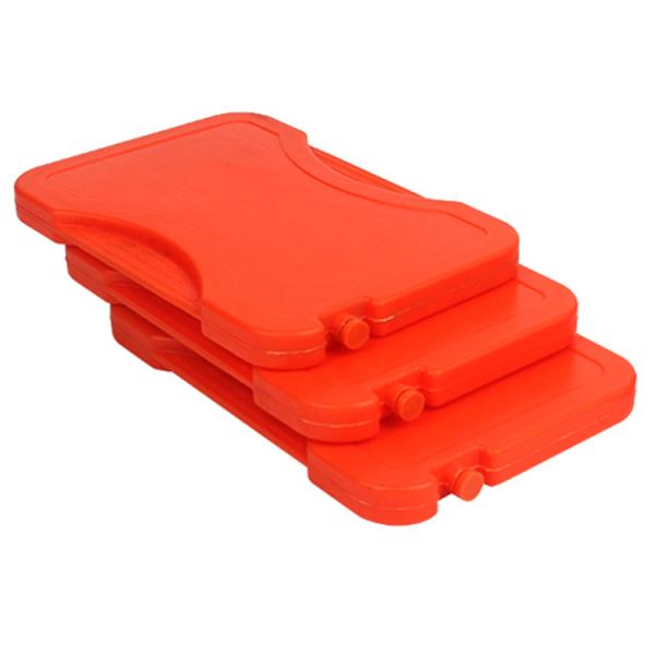 Thermal Mini Ice Packs HDPE Hard Shell 17.8x12.2x1.4cm
