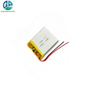 China 453030 3.7v 380mah Lithium Polymer Cells UN38.3 wholesale