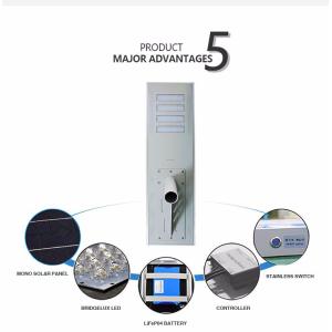 Made in China All In One Solar Powered Led Street Lights Low Energy Consumption