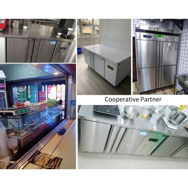 Arsenbo 200W Commercial Restaurant Refrigerator Anticorrosive Durable