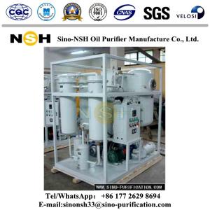 China Hydraulic 380V Turbine Oil Filtration System 300 Kgs Purifier Machine on sale