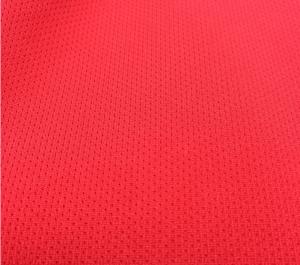 China 100% polyester  very durable and wicking needle eyeylet knitted fabric on sale