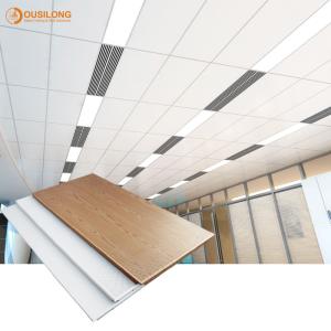 Buy cheap Aluminum Clip In Suspended Perforated Acoustic False Ceiling 300x1200mm Dia 1 from wholesalers