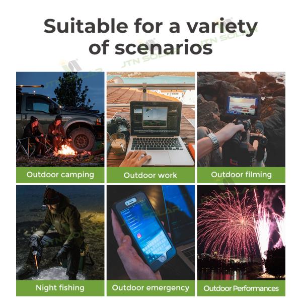 300W 500W 1000W 2000W Portable LFP LiFePO4 Power Station