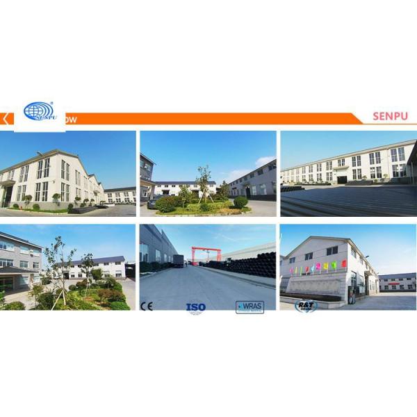 High Strength HDPE Corrugated Pipe Flameproof Waterproof Double Wall Sewer Pipe