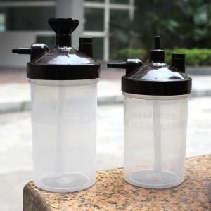China plastic material 450 ml / 500 ml volume customized Oxygen Concentrator Humidifier Bottle on sale