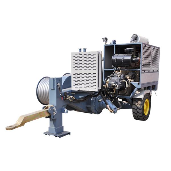 Transmission Line Puller Max Continuous Pull 180kN Conductor Stringing Equipment