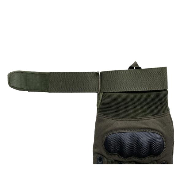 Waterproof Full Finger Tactical Gloves in Green Color for Sports Enthusiasts