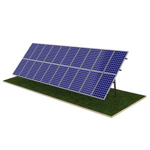 China Dual Axis Solar Tracker Mounting System Ground Mounting System Solar Tracking Kits on sale