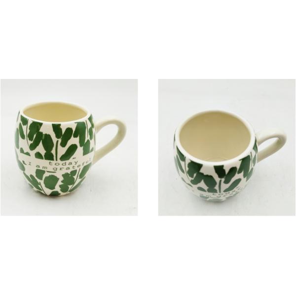 Custom Design Simple Creative Ceramic Cups With Handle Water Cup Milk Breakfast Cereal Mug