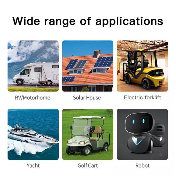 CLF Lithium Iron Phosphate Rechargeable Battery LiFePO4 battery pack 100Ah 200Ah 300Ah 400Ah 12V 24V for RV Camper boat