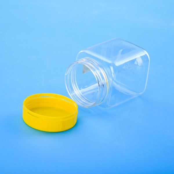 Quality 190ml Childproof 21g Square Screw Top Plastic Container for sale