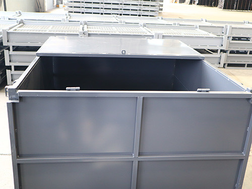 Large Steel Stillage Cage For Warehouse Securely Transport Goods