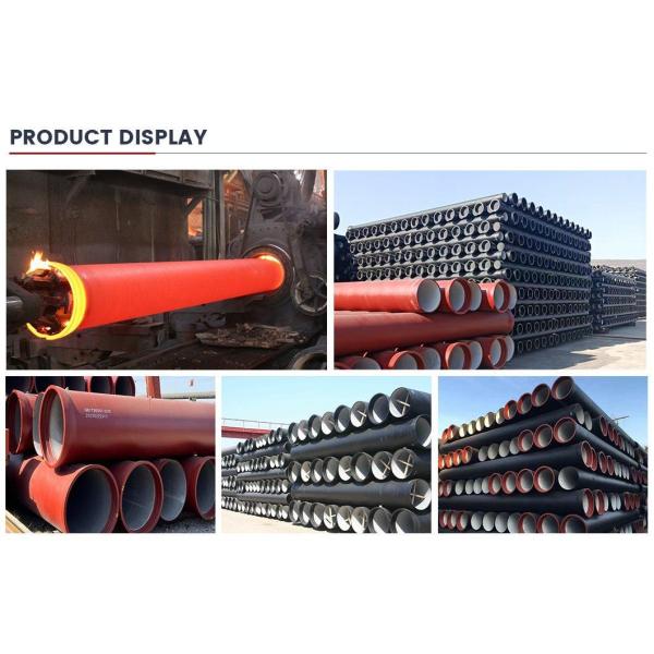 Hot Sale DN80-DN2000 Ductile Iron Cast Pipe for Oil & Gas Transportation ASTM Ductile Iron Pipe Factory