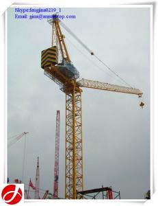 China 10t luffing jib tower cranes for construction site on sale