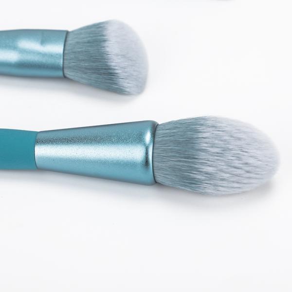 Matte PBT Hair 5pcs Makeup Brush Set Mini Travel Makeup Brush Set