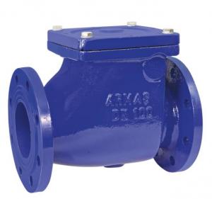 China DIN Cast Iron / Steel Lift Double Flanged Ball Check Valve , Non Return Valve wholesale