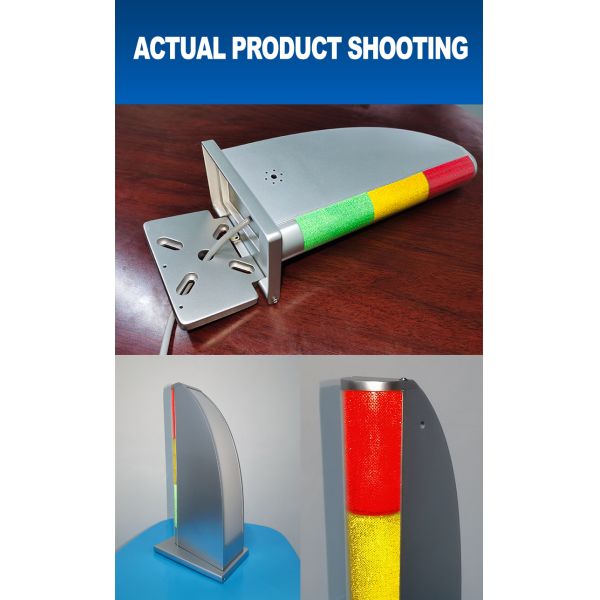 Led Tri Color Warning Light Tower For Sailing Appearance And Circuitry Design