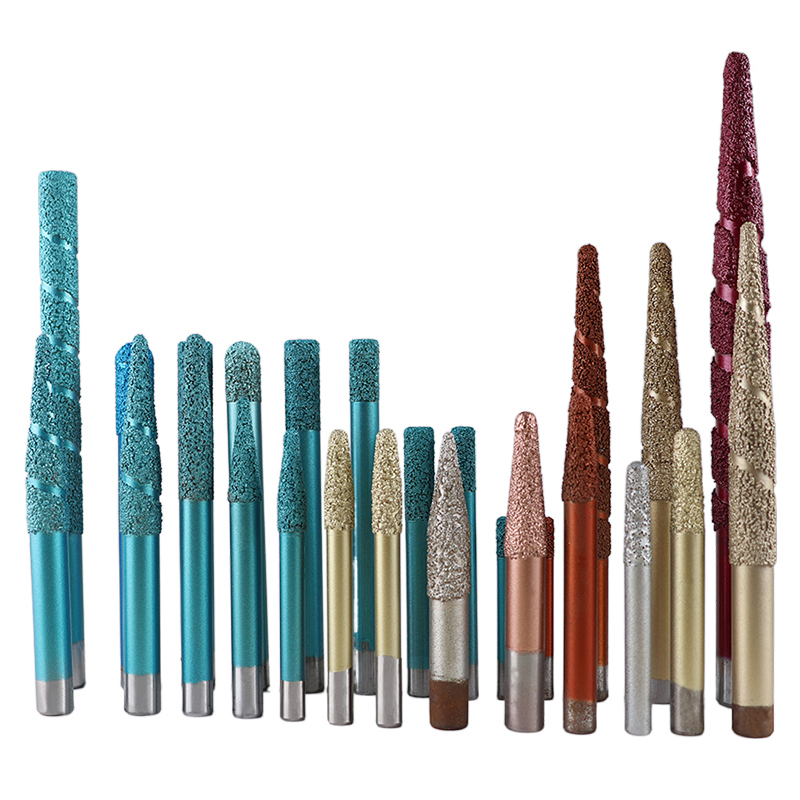 China CNC Machining Accessories Router Bit Set Ball Nose Stone Carving Engraving Tools Bits wholesale