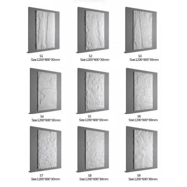 Wholesale High Quality Multi Color Customizable Polyurethane PU Culture Stone Cladding Exterior Wall Cladding