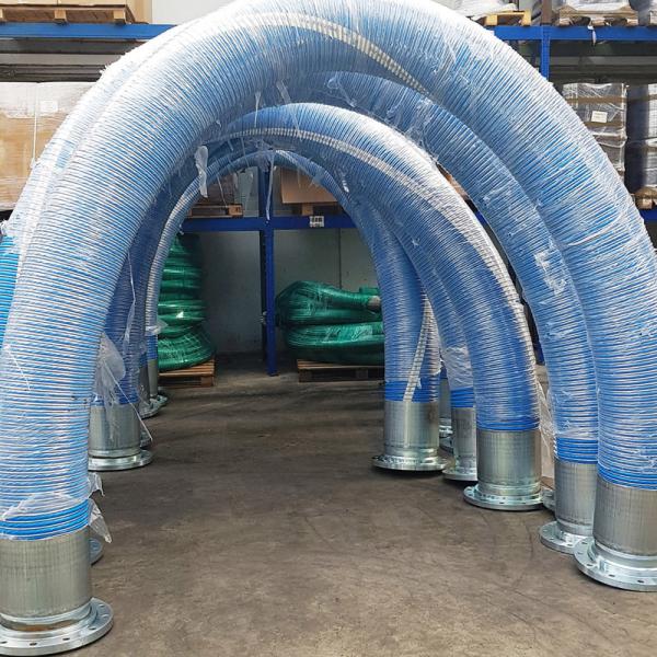 Composite Transfer Hose Low Maintenance And Easy To Clean Crush And Kink Resistant