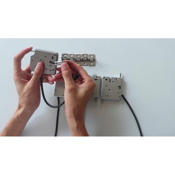 Kerong Intelligent SUS 430 Electromagnetic Lock For Central Control Lockers