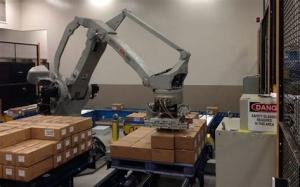 China Food Box Automated Palletizer Systems Medical Textiles on sale